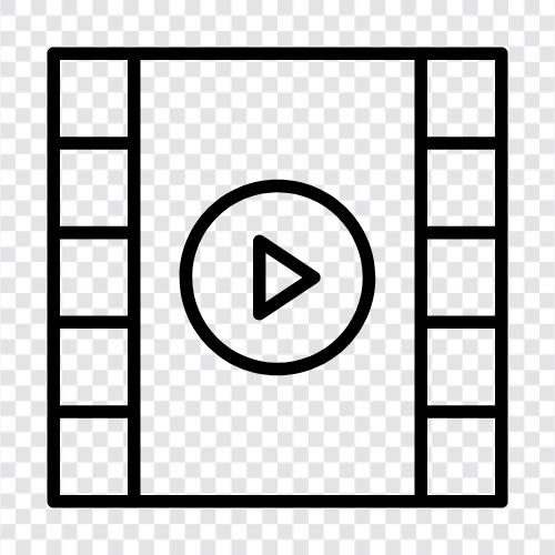 Filmler, Sinema, Film Tarihi, Film Sanatı ikon svg