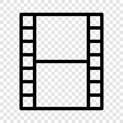 Filmler, Hollywood, Hollywood filmleri, film fragmanları ikon svg