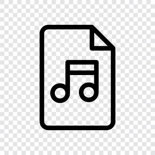 mp3, ses, müzik, müzik çalar ikon svg