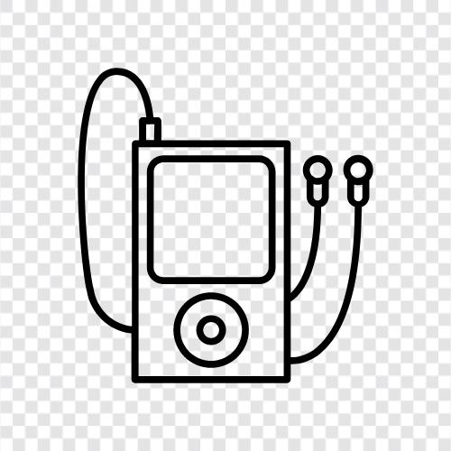 mp3 player, music player, music player for android, android music player icon svg