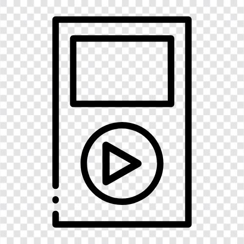 mp3 player, music player, music player software, music player for android icon svg