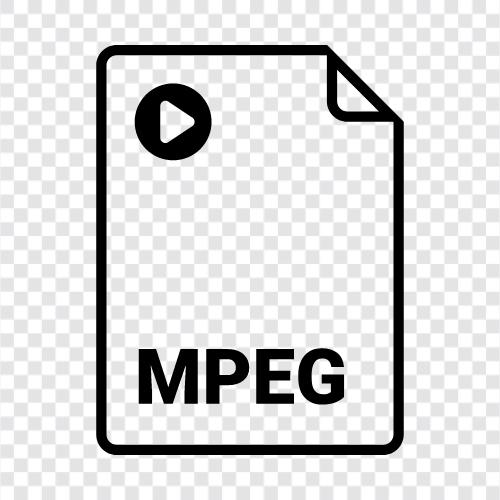 MPEG4, video, video file, high quality video Значок svg