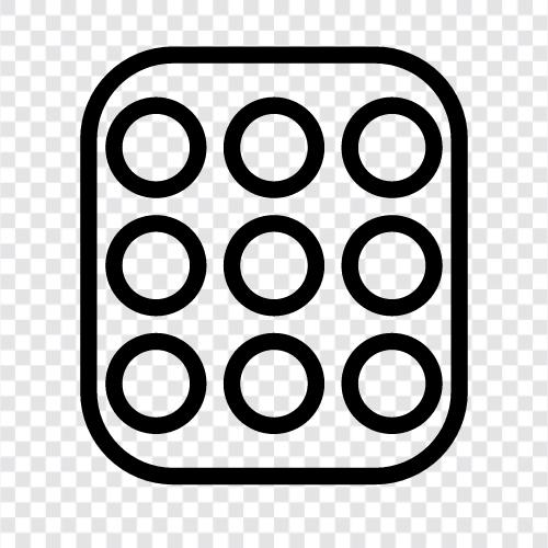 Muffin Tin, Muffin Pan Supplies, Muffin, Muffin Pan icon svg