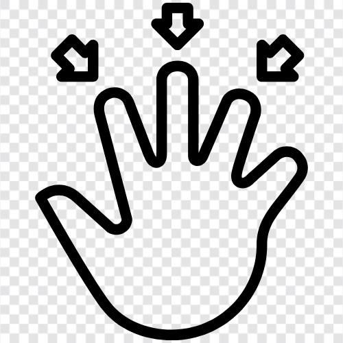multi touch technology, multi touch screens, multi touch gestures, multi touch controls icon svg