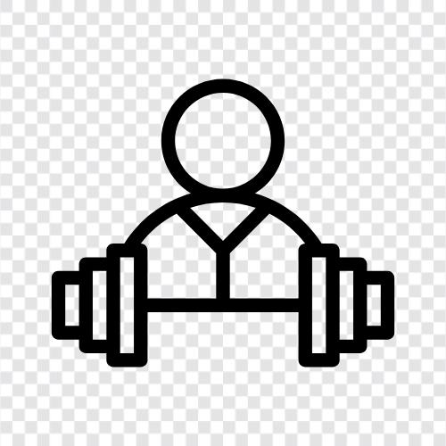 muscle, physique, fitness, strength Значок svg