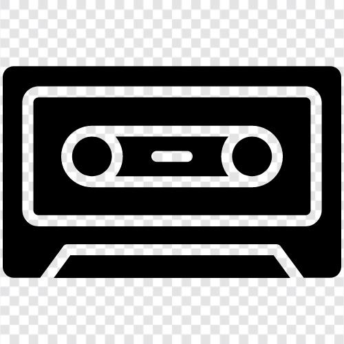 music, tape, music industry, music streaming icon svg
