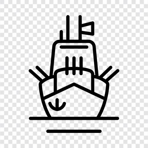 naval warfare, naval combat, naval strategy, naval warfare history icon svg