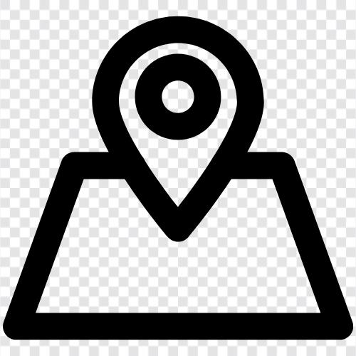 navigation, location, tracking, satellite icon svg