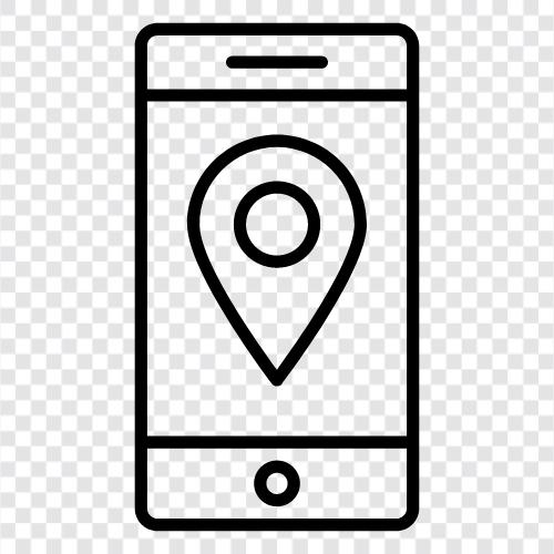 navigator, directional, location, tracking icon svg