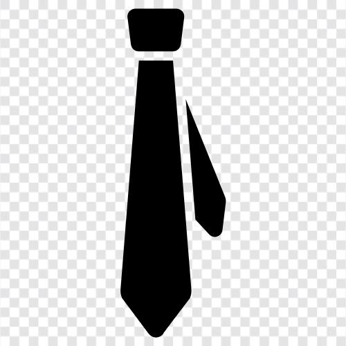 Necktie, Schleife, Pocket Square, Männer s Mode symbol