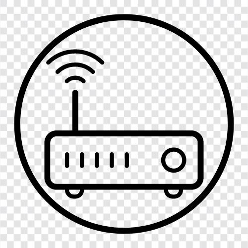 Netzwerk, Verbindung, WiFi, Breitband symbol