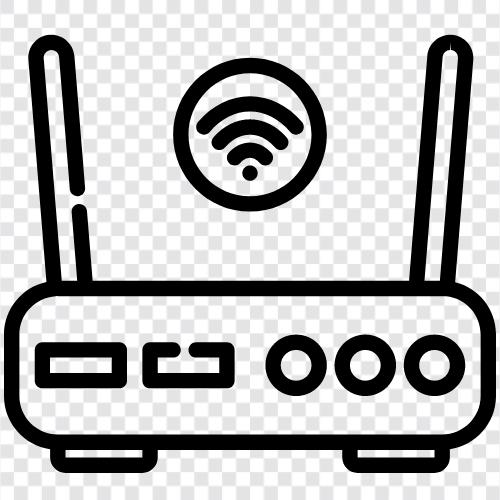 internet, modem, bağlantı, setup ikon svg