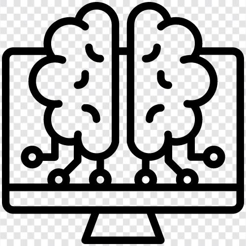 Neuronale Netzwerke, Künstliche Intelligenz, Predictive Analytics, Statistische Analyse symbol
