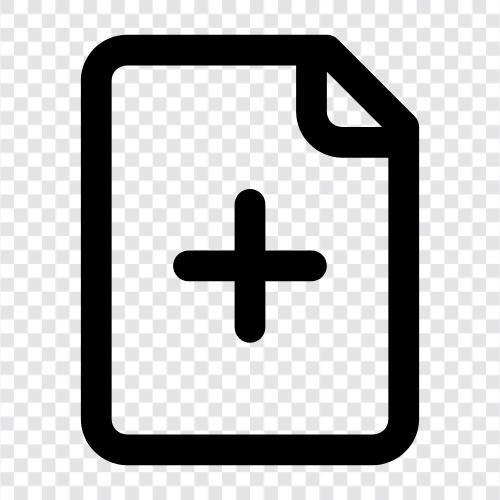 new document templates, new document creator, new document editor, new document template icon svg