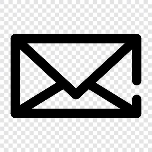 neue EMail, neue Nachrichten, neue Posteingang, neue Spam symbol