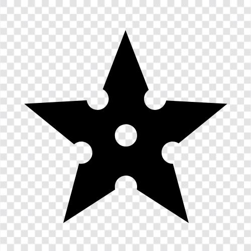 ninja stars, shuriken, throwing stars, throwing stars for self icon svg