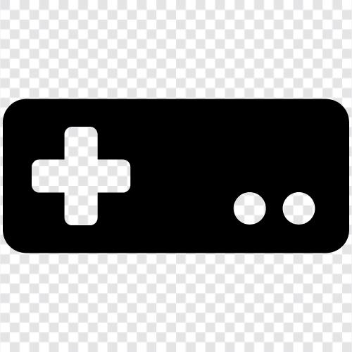 Nintendo, 8bit, gaming, klassisch symbol