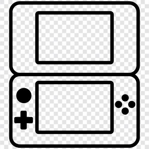 Nintendo DS, HandheldGaming, HandheldKonsole, tragbares Gaming symbol