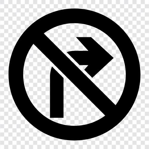 No Exit icon
