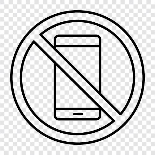 No Internet, No TV, No Phone Company, No Phone Service icon svg