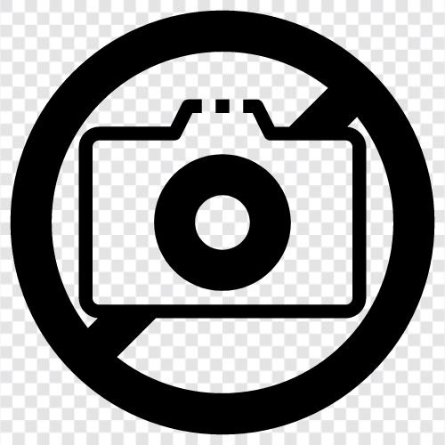 No Photos, No Videos, No Camera icon svg