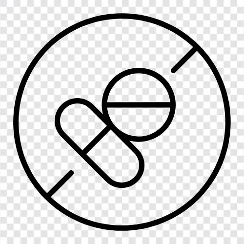 No pills icon svg