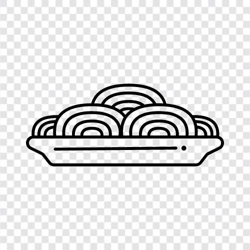 noodles, Italian, sauce, tomato icon svg