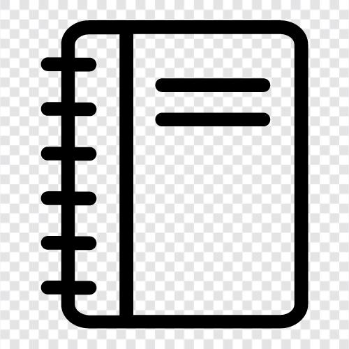 NotebookComputer, Laptop, ComputerNotebook, KompositionsNotebook symbol