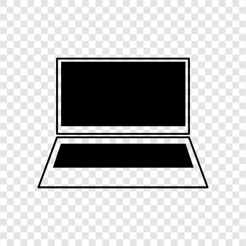 Компьютер ноутбука, ноутбук, компьютер, переписка Значок svg