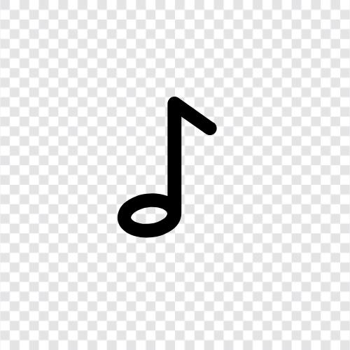 Notes, The Musical Alphabet, Notes on a Staff, Music Theory icon svg