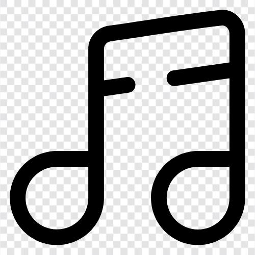 Notes, Melody, Music, Score icon svg