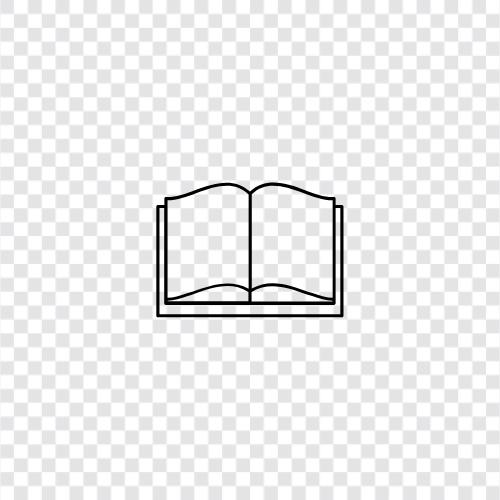 Novel, Literary, Fiction, Story icon svg