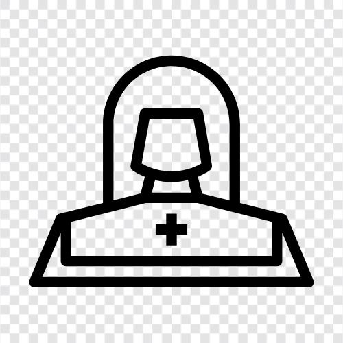 nunnery, nunnery system, convent, cloister icon svg