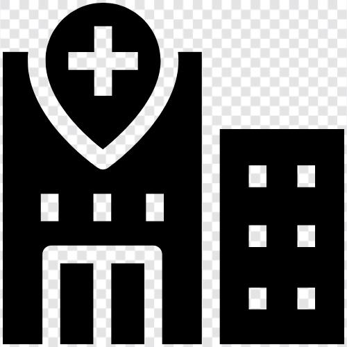 Nursing Home, Rehabilitation, Hospice, Medical Center icon svg