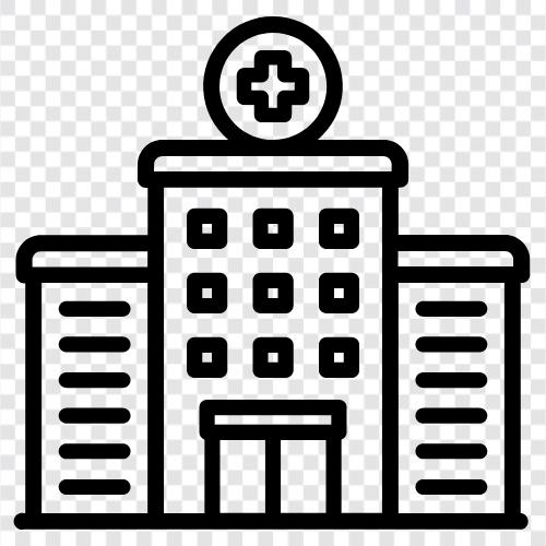 Nursing Home, Rehabilitation, Health Care, Hospital icon svg