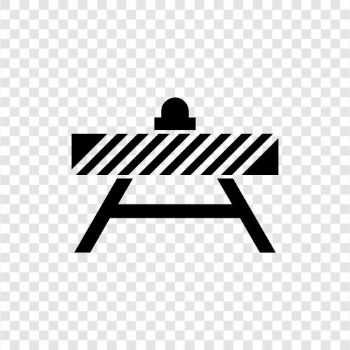 obstacles, blocking, hazardous, dangerous icon svg