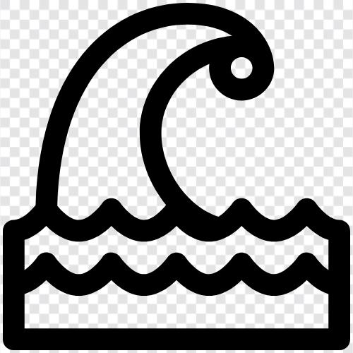 Ozean, Surfen, Crashing, Sound symbol