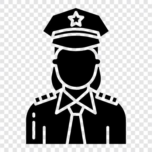 officer, beat, apprehend, protect icon svg