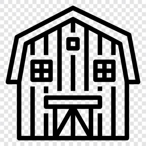 old, historic, farm, animals icon svg