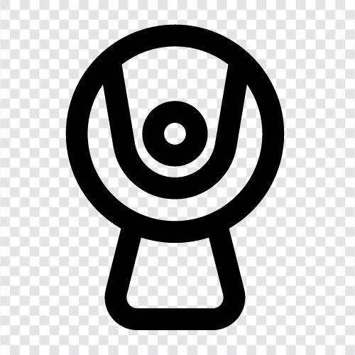 onlinekamera, wie man eine webcam, webcamsoftware, webcam für pc symbol