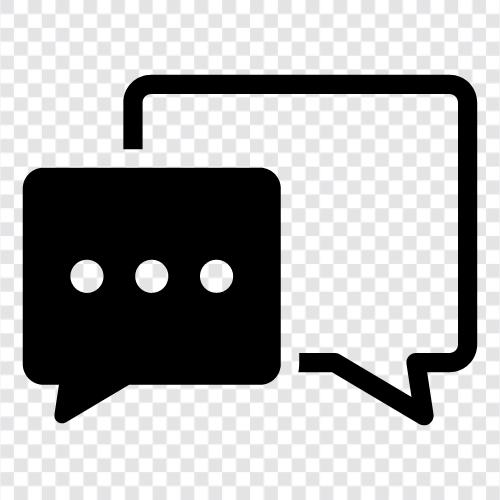 çevrimiçi sohbet, çevrimiçi sohbet odaları, sohbet, Sohbet Sohbet ikon svg