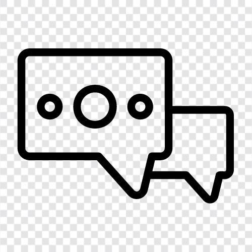 OnlineChat, OnlineChatApp, OnlineChatRaum, Chating symbol