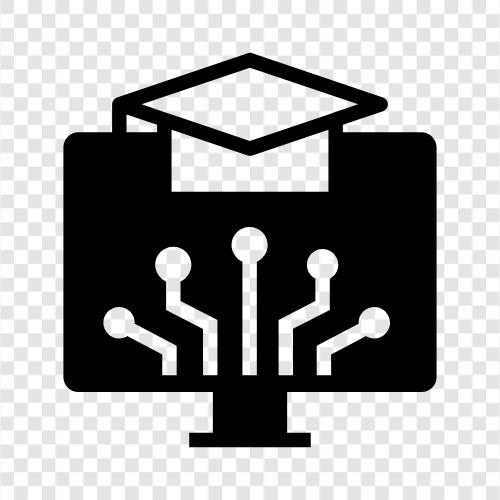online colleges, online universities, online degree, online course icon svg