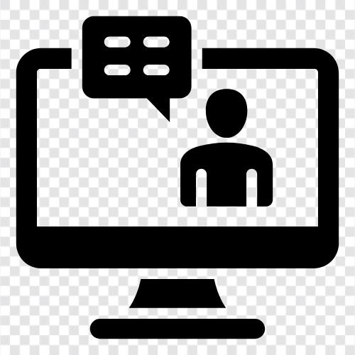 Интернетконференция, онлайнвидеозапись, онлайновое программное обеспечение для совещаний, онлайновое совещание Значок svg
