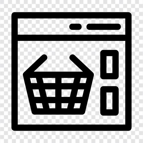 online, online shopping, ecommerce, online store icon svg