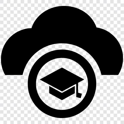 online education, elearning, online courses, online learning icon svg