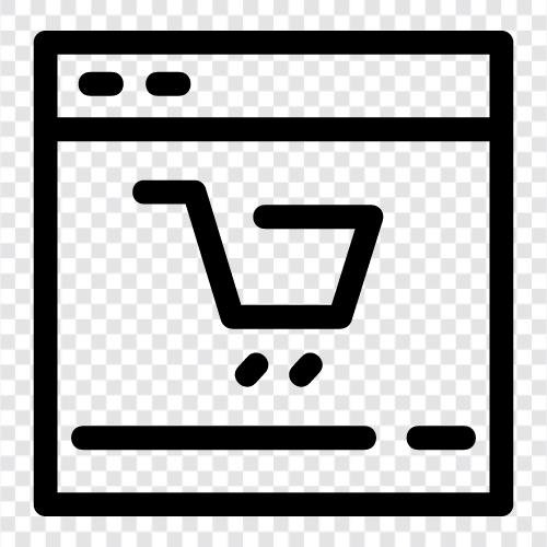 online, shopping, business, trade icon svg