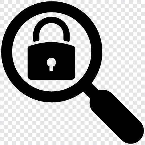 OnlineSicherheit, Hacking, Malware, Phishing symbol