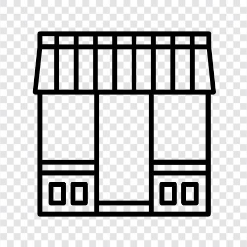 online shop, online store, online shopping, online shopping store icon svg