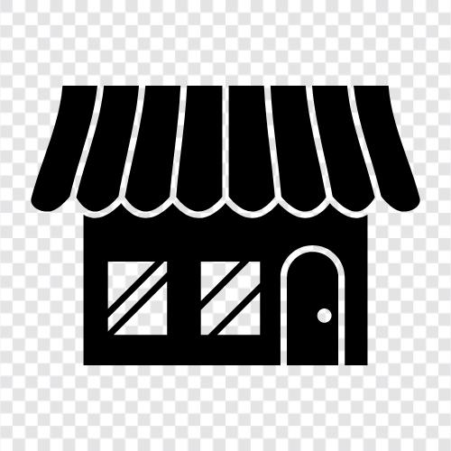 OnlineShop, OnlineShopping, Shop symbol